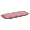 vidaXL R&uuml;cken Kissen Rosa 140 x 50 cm Cordstoff