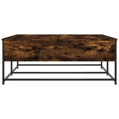 vidaXL Couchtisch Räuchereiche 100x99x40 cm Holzwerkstoff