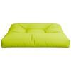vidaXL Palettenkissen Knallgr&uuml;n 70x70x12 cm Stoff