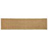 vidaXL Bereichsteppich Beige 60 x 400 cm Jute