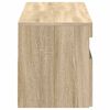 vidaXL TV-Schr&auml;nke LED-Leuchten 2 Stk. Sonoma-Eiche 60x35x40 cm