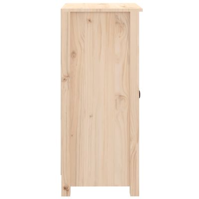 vidaXL Sideboards 2 Stk. 39x35x80 cm Massivholz Kiefer