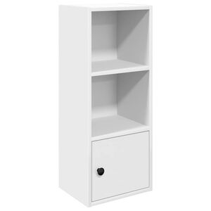 vidaXL B&uuml;cherregal Wei&szlig; 31x24x77 cm Holzwerkstoff