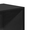 vidaXL B&uuml;cherregal Schwarz 40x35x107,5 cm Holzwerkstoff