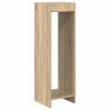 vidaXL Pflanzenst&auml;nder Sonoma-Eiche 30 x 30 x 100 cm Holzwerkstoff