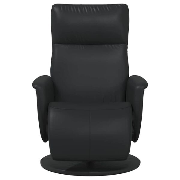 vidaXL Massage Relaxsessel Schwarz Kunstleder