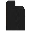 vidaXL Nachttisch mit Schublade Schwarz Eichen-Optik 51x31x47 cm