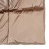 vidaXL Winterbettdecke Gold 200 x 200 cm Satin und Mikrofaser