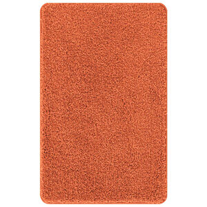 vidaXL Rutschfeste Badmatte Orange 50 x 80 cm PP