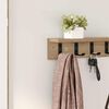 vidaXL Wandmontierter nachttisch Artisan-Eiche 80 x 10,5 x 10,5 cm