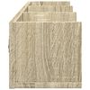 vidaXL Wandschr&auml;nke 2 Stk. Sonoma-Eiche 75x18x16,5 cm Holzwerkstoff