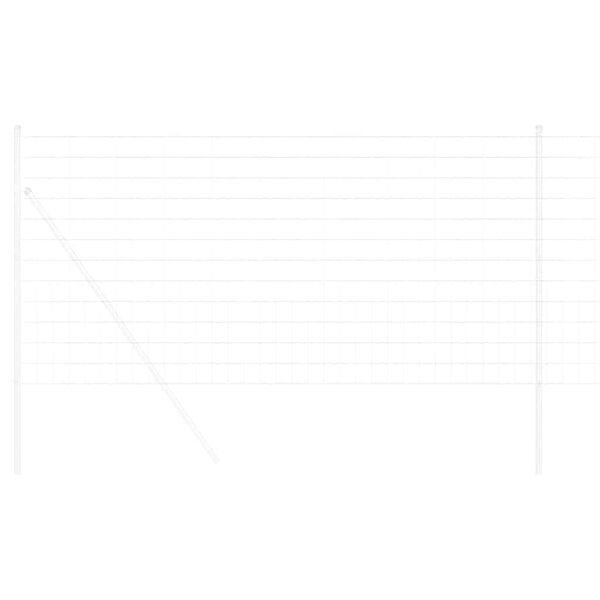 vidaXL Eurozaun 1,2 x 10 m PVC-beschichtetes Eisen