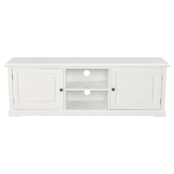 vidaXL TV-Schrank Wei&szlig; 120x30x40 cm Holz