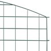 vidaXL Teichzaun Set 5 pcs Gr&uuml;n 100 x 50 cm Stahl