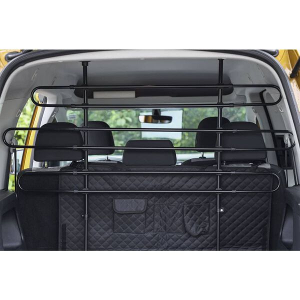 Kerbl Auto-Schutzgitter f&uuml;r Haustiere 75-110 cm Schwarz