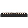 vidaXL Aufbewahrungsbett mit Speicher Schwarz 90 x 200 cm Samt