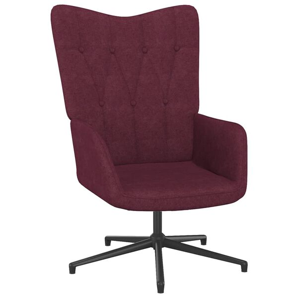 vidaXL Relaxsessel Lila Stoff