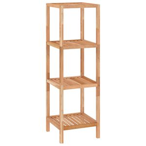 vidaXL Badregal 36x36x112 cm Massivholz Nussbaum
