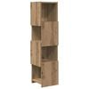 vidaXL Eckschrank 25,5x25x102cm Holzwerkstoff Artisan-Eiche