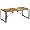 vidaXL Esstisch 200x100x75 cm Altholz Massiv