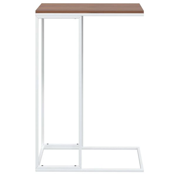 vidaXL Beistelltisch Wei&szlig; 40x30x59 cm Holzwerkstoff