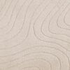 vidaXL Bereichsteppiche Rund PALMERAS Beige &Oslash; 160 CM Polyester