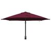 vidaXL Garten-Sonnenschirm Bordeauxrot 248 x 248 x 148 cm