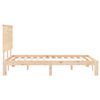 vidaXL Massivholzbett ohne Matratze 140x190 cm Kiefernholz
