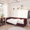 vidaXL Tagesbett USB Lila Stoff 90x200 cm