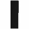 vidaXL TV-Schrankset 2 pcs Schwarz Eichen-Optik 30,5 x 30 x 102 cm