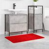 vidaXL Rutschfeste Badmatte Rot 60 x 90 cm PP
