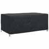 vidaXL M&ouml;belbezug Uni Schwarz 240 x 140 x 90 cm 210D