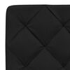 vidaXL Bettgestell mit LED ohne Matratze Schwarz 160x200 cm Stoff