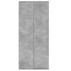 vidaXL Highboard Betongrau 80x35x180 cm Holzwerkstoff