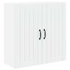 vidaXL Wandschrank LUCCA Wei&szlig; 80 x 31 x 80 cm Holzwerkstoff