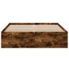 vidaXL Bettgestell R&auml;uchereiche 120x190 cm Holzwerkstoff