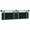 vidaXL H&auml;ngevorderseite Wandmontiert T&uuml;rkis 170 x 55 x 5 cm Samt
