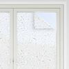 vidaXL Statisches Fensterfolie Blumen-Muster 60 x 500 cm PVC