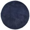 vidaXL Teppich Shaggy Hochflor NAVARRA Marineblau 120x120 cm Polyester