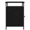 vidaXL Nachttisch 2 pcs Schwarz Eichen-Optik 40 x 42 x 60cm
