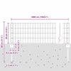 vidaXL Zaun mit Pfosten Gr&uuml;n 0,4 x 50 m Stahl und PVC