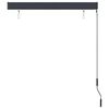 vidaXL Au&szlig;enrollo 120 x 250 cm Orange und Braun