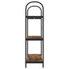 vidaXL B&uuml;cherregal Ger&auml;ucherte Eiche 80 x 30 x 109 cm Holzwerkstoff