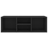 vidaXL Schuhbank Schwarz 105x35x35 cm Holzwerkstoff