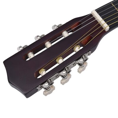 vidaXL 8-tlg. Klassikgitarren-Set für Anfänger 3/4 36"