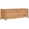 vidaXL TV-Schrank 100×30×35 cm Massivholz Teak