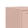 vidaXL Highboard Rosa 36x39x123 cm Stahl