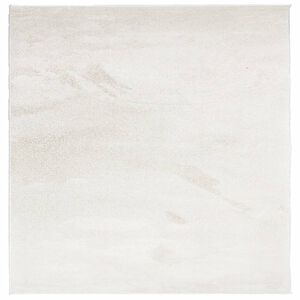 vidaXL Teppich OVIEDO Kurzflor Beige 200x200 cm