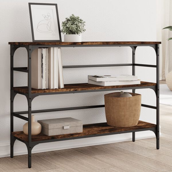 vidaXL Konsolentisch R&auml;uchereiche 100x32x75 cm Holzwerkstoff