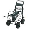 vidaXL Gartenschlauchwagen mit 1/2" Schlauchanschluss 75 m Stahl